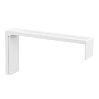 VIDGA wall fitting, white, 12 cm