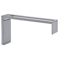 VIDGA wall fitting, silver-colour, 12 cm