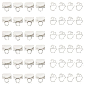 Ikea VIDGA - Glider and hook, white