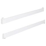 VIDGA panel curtain holder, white, 60 cm