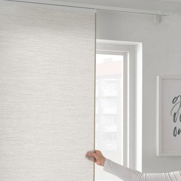 Ikea VIDGA - Panel curtain holder, white, 60 cm