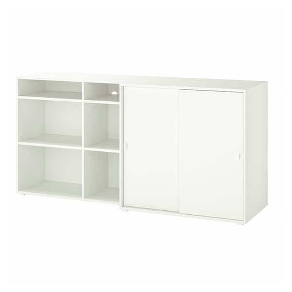 Ikea VIHALS - Storage combination, white, 190x47x90 cm
