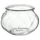 VILJESTARK vase, clear glass, 8 cm