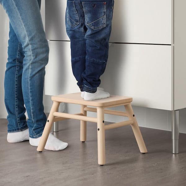 VILTO - Step stool, birch - best price from Maltashopper.com 60344453