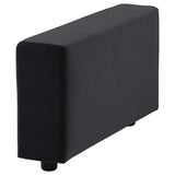 VIMLE armrest, with wide armrests/Djuparp dark grey, 22x48x93 cm