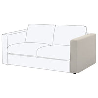 VIMLE armrest, Gunnared beige, 15x61x93 cm