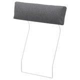 VIMLE headrest, Gunnared medium grey, 70x20 cm
