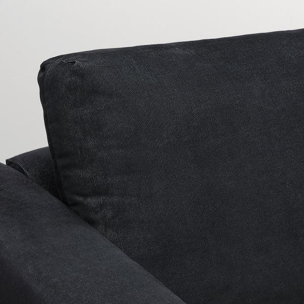 Ikea VIMLE 3 seater sofa with chaise-longue - Saxemara blue-black ,