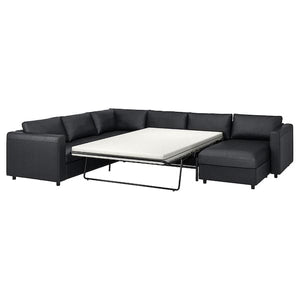 Ikea VIMLE - 5-seater sofa bed/chaise-lon ,