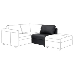 Ikea VIMLE 1-seater element - Grann/Bomstad black