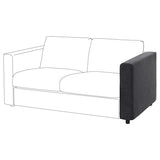 VIMLE cover for armrest, Hillared anthracite