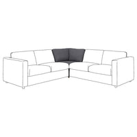 VIMLE cover for corner section, Gunnared medium grey