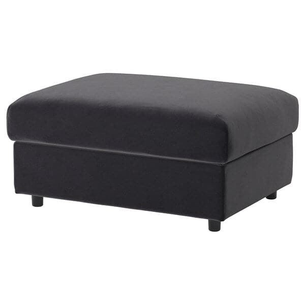 Ikea VIMLE - Footrest/container cover, Djuparp dark grey ,