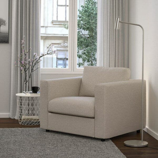 Ikea VIMLE - Armchair, Gunnared beige ,