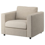 VIMLE armchair, Hillared beige, 101x83x98 cm