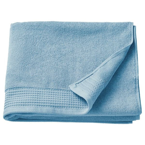 VINARN - Bath towel, blue, 70x140 cm