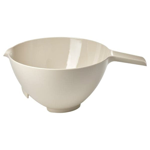 VISPNING - Mixing bowl, beige, 3.0 l