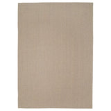 VODSKOV rug, flatwoven, natural/light grey, 200x300 cm