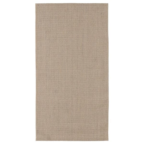 Ikea VODSKOV - Rug, flatwoven, natural/light grey, 80x150 cm