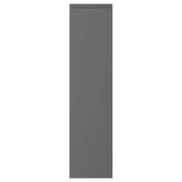 VOXTORP door, dark grey, 20x80 cm