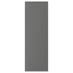 VOXTORP - Door, dark grey, 40x120 cm - best price from Maltashopper.com 40454089