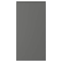 VOXTORP door, dark grey, 40x80 cm