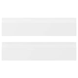 VOXTORP drawer front, matt white, 40x10 cm, 2 pack