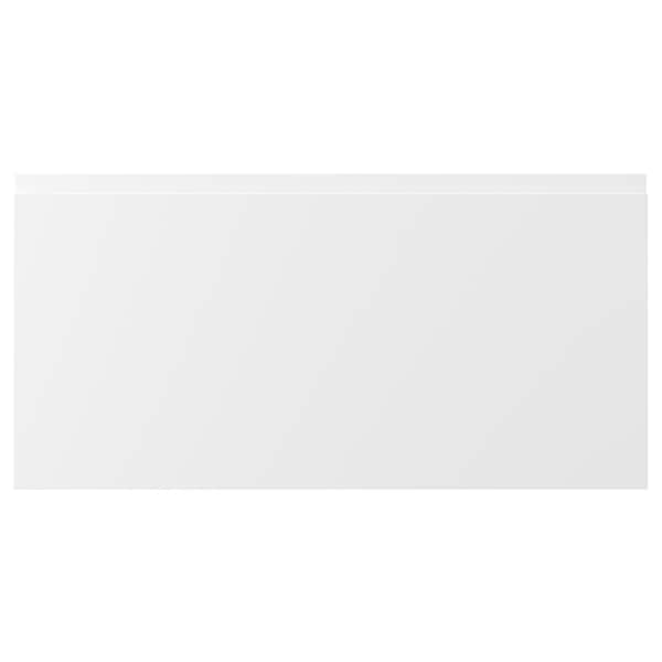 VOXTORP drawer front, matt white, 79.6x39.7 cm