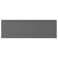 VOXTORP drawer front, dark grey, 60x20 cm