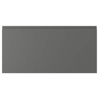 VOXTORP drawer front, dark grey, 80x40 cm