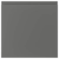 VOXTORP drawer front, dark grey, 40x40 cm