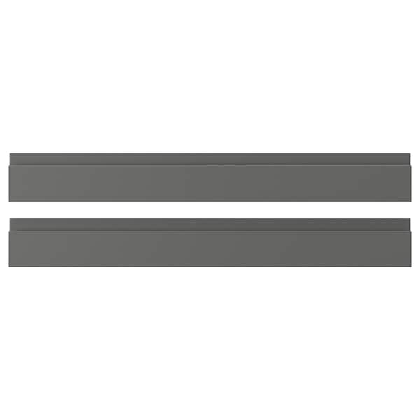 Ikea VOXTORP - Drawer front, dark grey, 80x10 cm