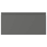 VOXTORP drawer front, dark grey, 40x20 cm