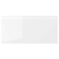 VOXTORP drawer front, high-gloss white, 40x20 cm