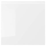 VOXTORP drawer front, high-gloss white, 40x40 cm