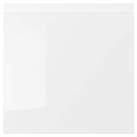 VOXTORP drawer front, high-gloss white, 40x40 cm