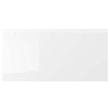 VOXTORP drawer front, high-gloss white, 80x40 cm