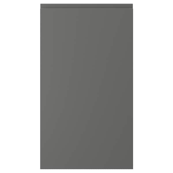 VOXTORP - Front for dishwasher, dark grey, 45x80 cm - best price from Maltashopper.com 00454109
