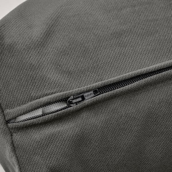 Ikea VRETSTORP - 3-seater sofa bed, Hakebo dark grey ,