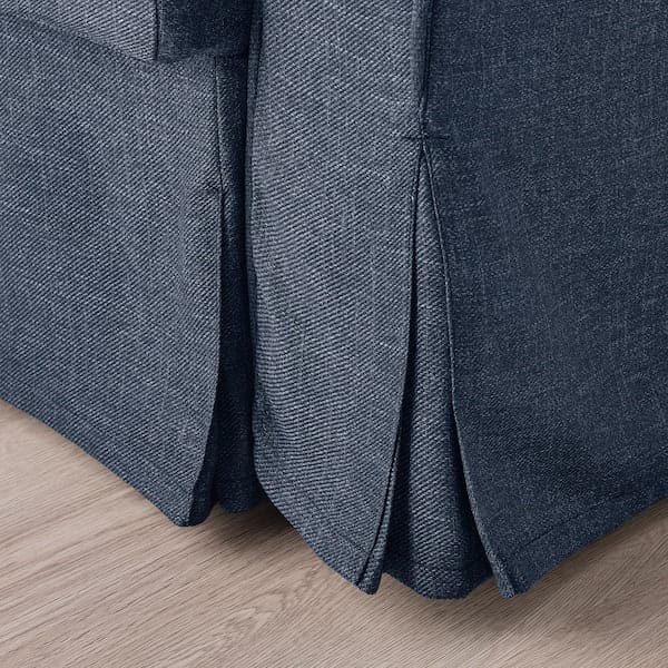 Ikea VRETSTORP - 3-seater sofa bed, Kilanda dark blue ,