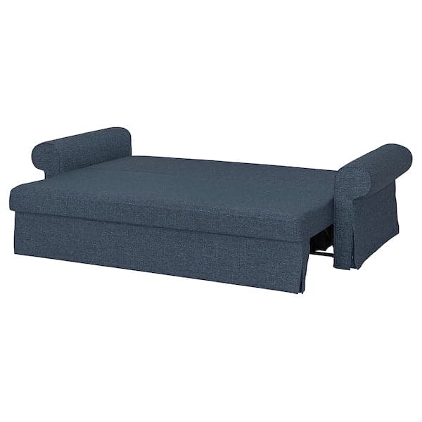 Ikea VRETSTORP - 3-seater sofa bed, Kilanda dark blue ,