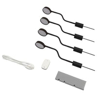 YTBERG / TRÅDFRI lighting kit, black