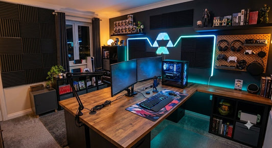 How to Design the Perfect Home Office or Gaming Room