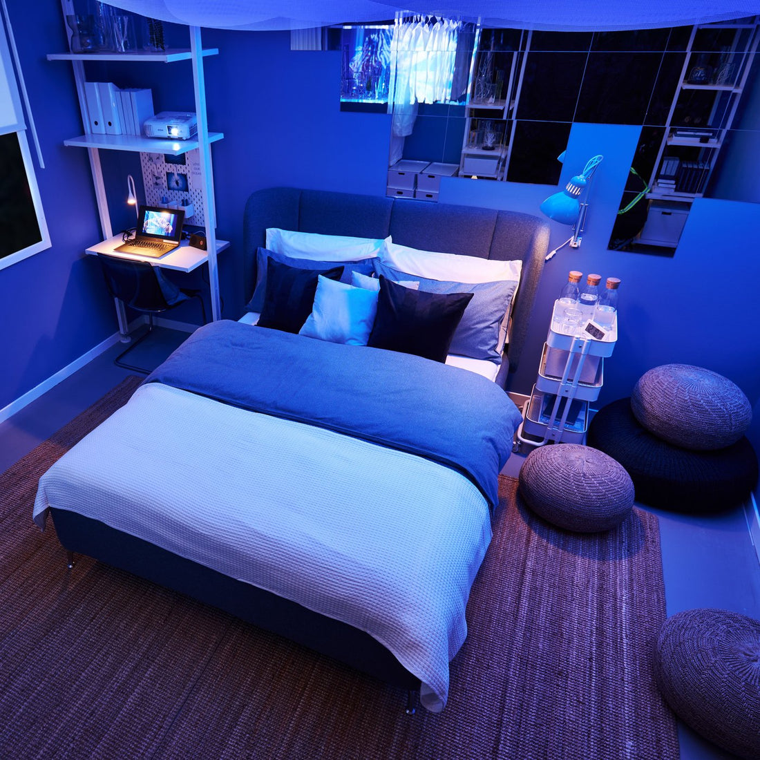 Create a Calming Underwater Escape in Your Bedroom