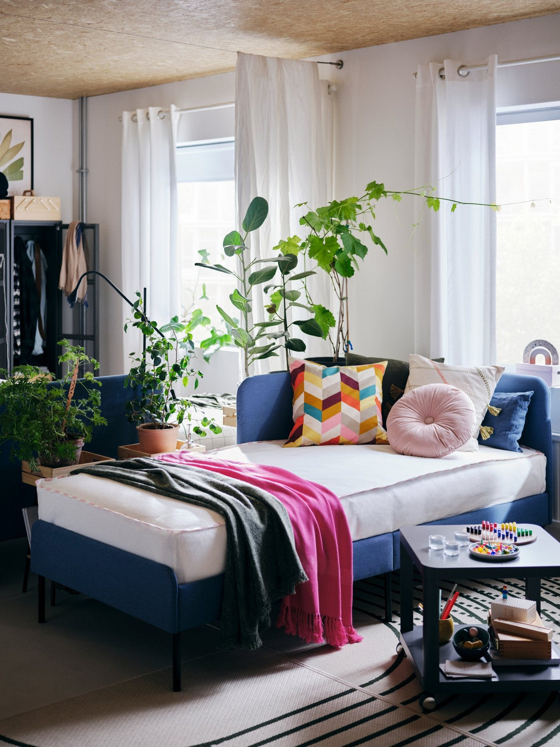 One Room, Two Lives: A Living-Sleeping Space That Works