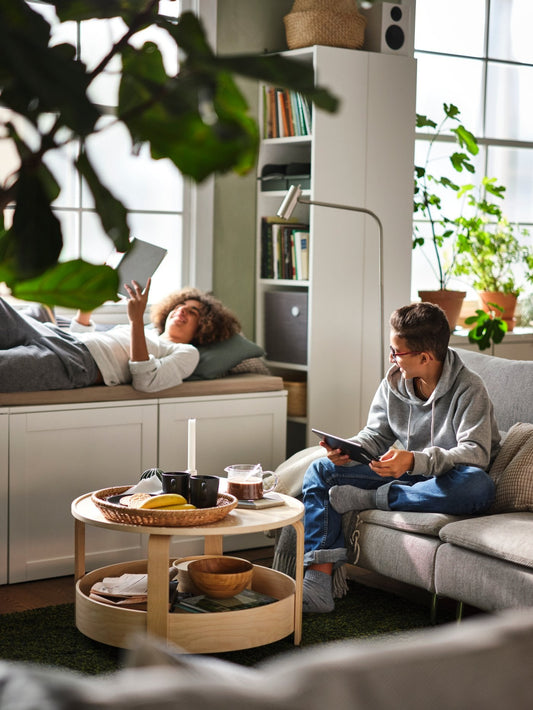 One Flexible Living Area for Homework, Games and Film Nights