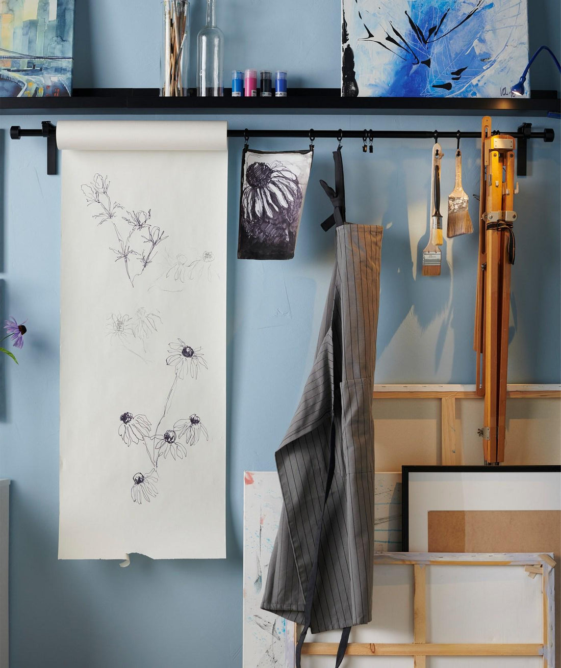 A Hobby Corner You Can Switch On and Off