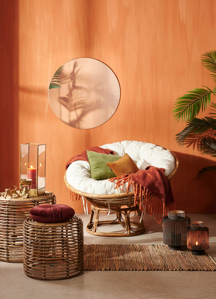 Create your own oasis of relaxation with the Papasan chair from CASA