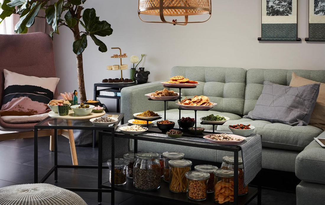 Snacking in Style at Home