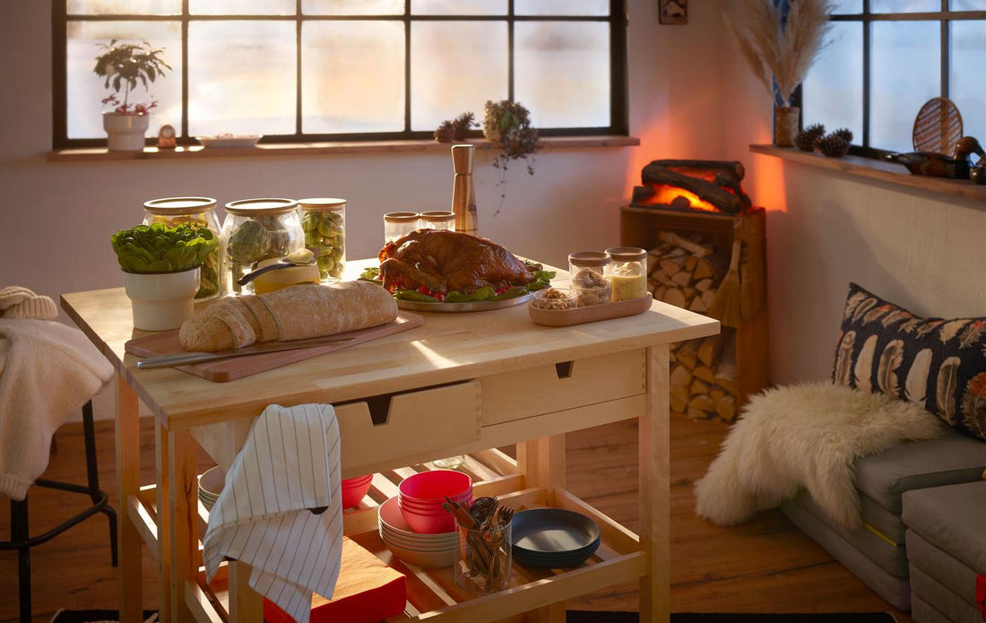 Hosting Overnight Guests in a Small Dining Room